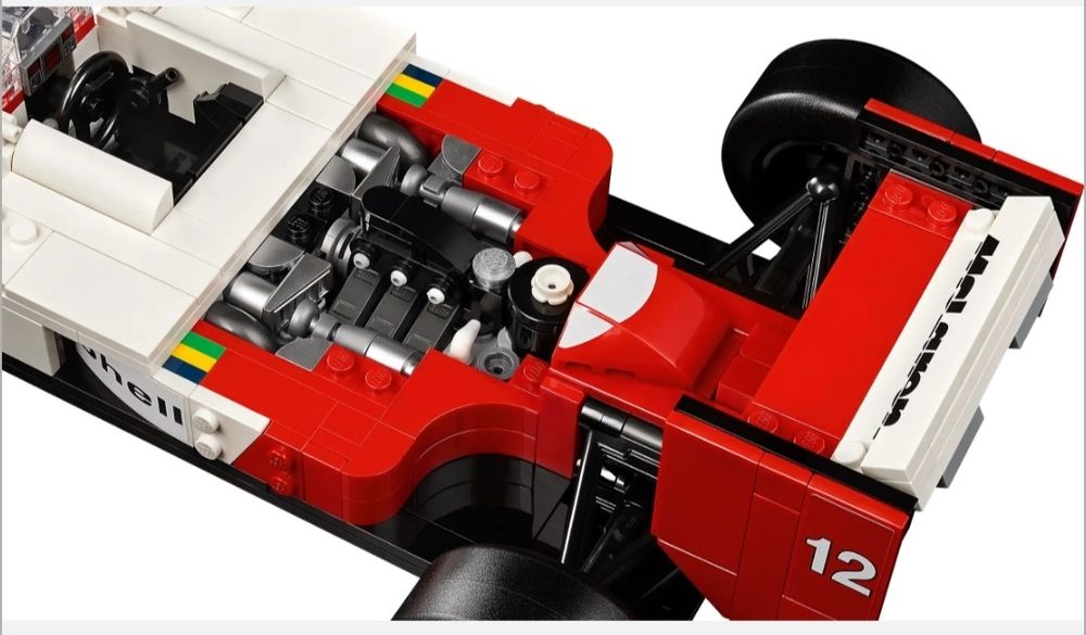 Lego McLaren MP4/4 e Ayrton Senna