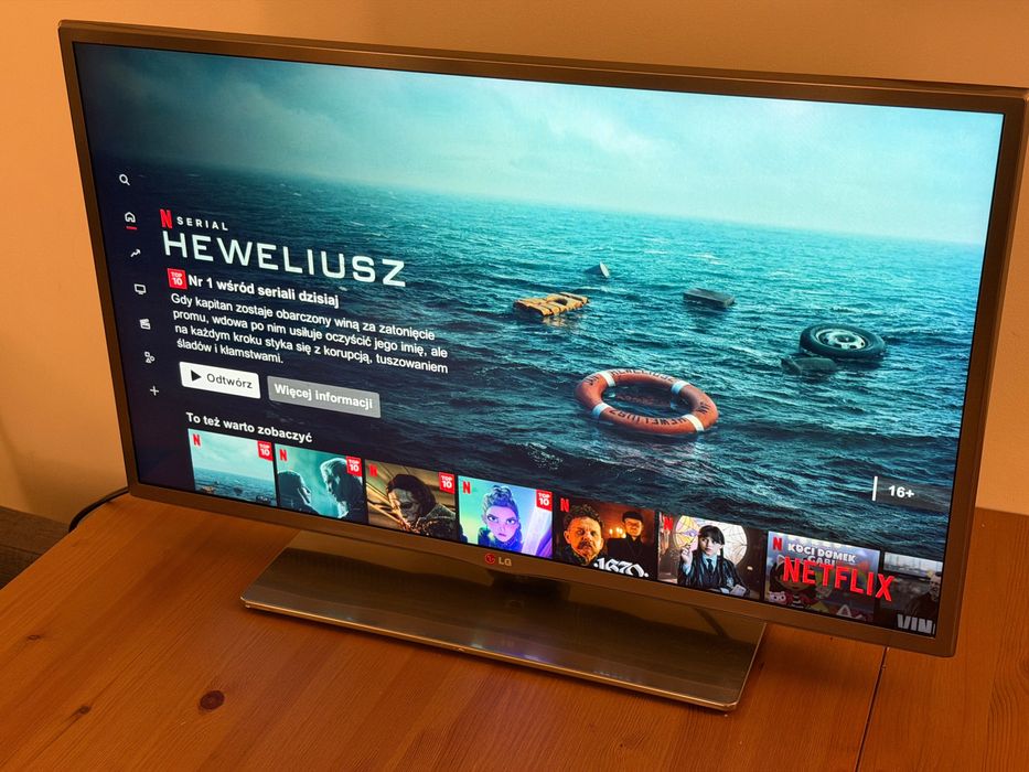 LG TV 32 telewizor 3D smart WebOS Netflix 32LB650V fullhd