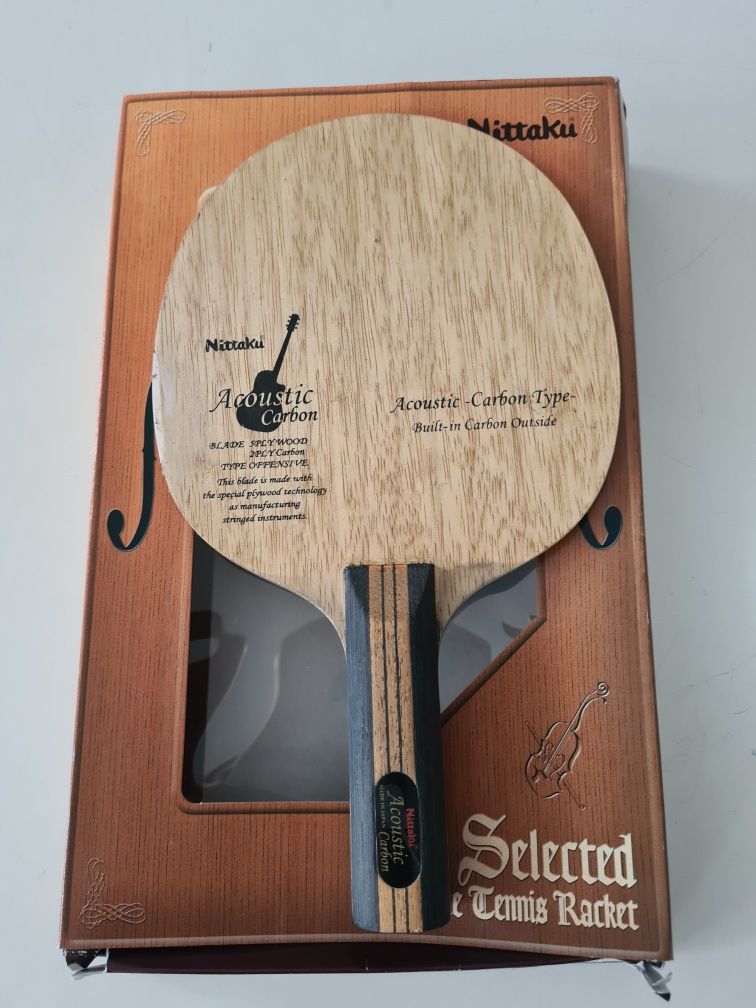 Rakietka Deska Nittaku Acoustic Carbon Mx-p tibhar