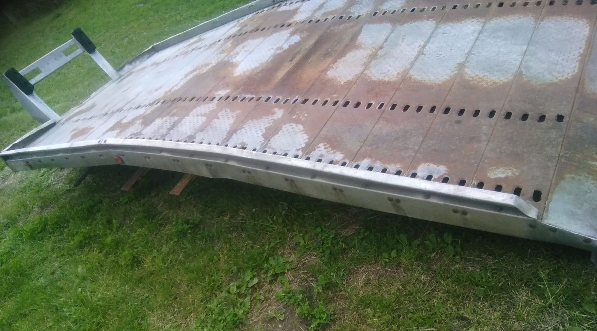 Najazd aluminiowy auto laweta paka