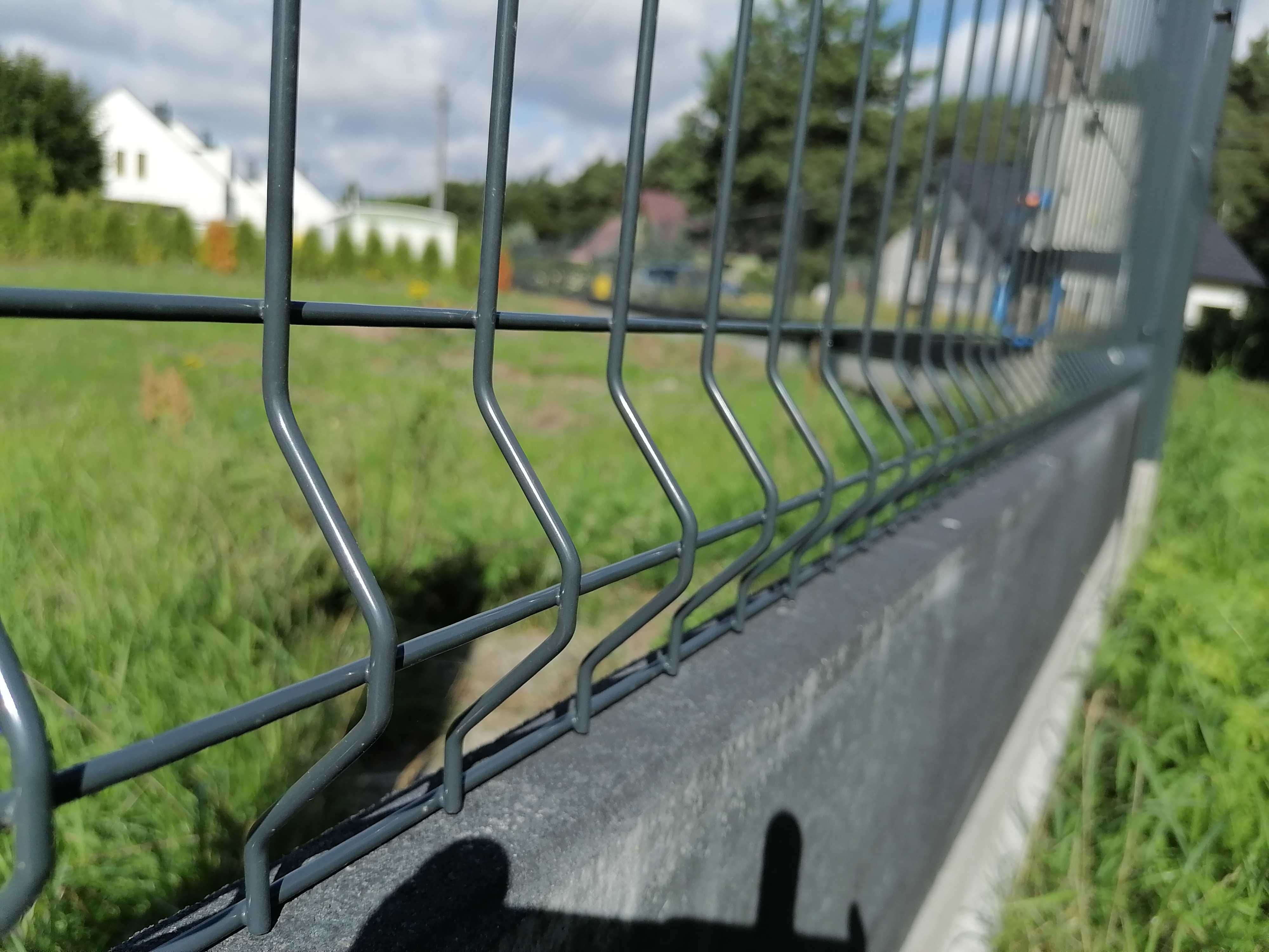 Ogrodzenie 3D brama dwuskrzydłowa przesuwna furtka przęsło Palisada