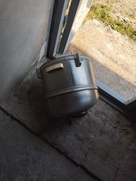 Бак для мангала з нержавіючої сталі.