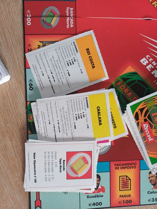 Jogo do Monopólio Benfica, especial do seu centenário 1904/2004