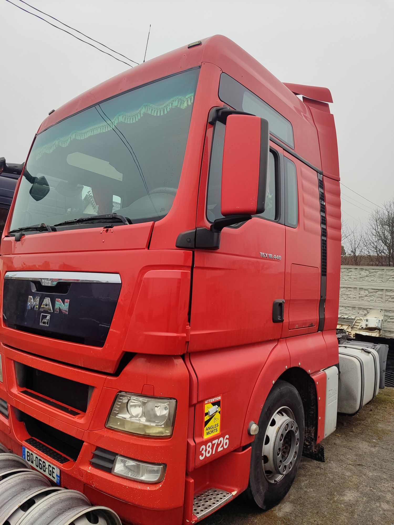 Man Tgx запчастини