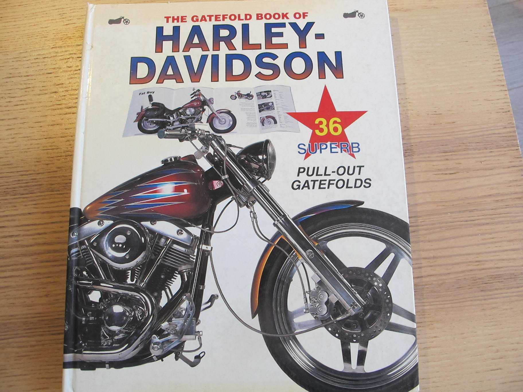 The gatefold book of Harley Davidson