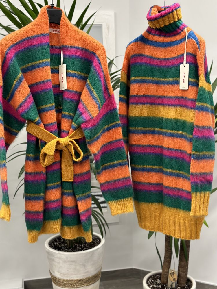 Sweter Włoskiej marki KONTATTO