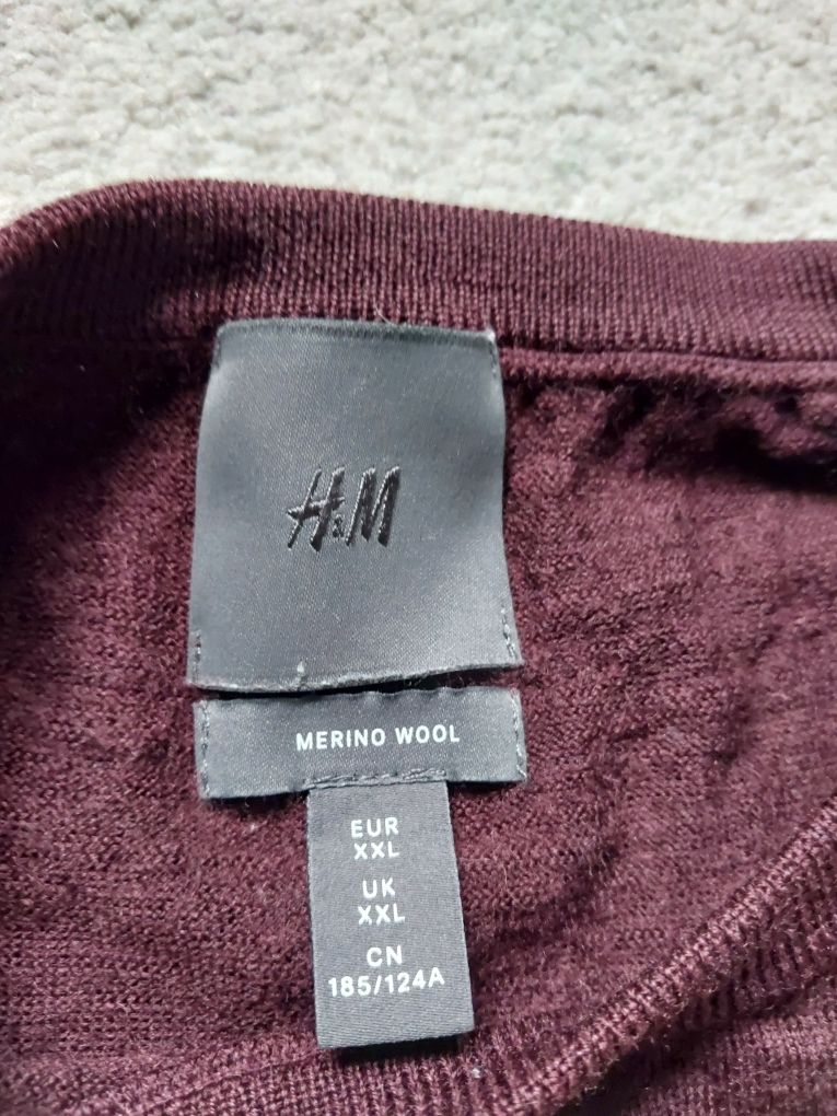 Sweter merinowool H&M