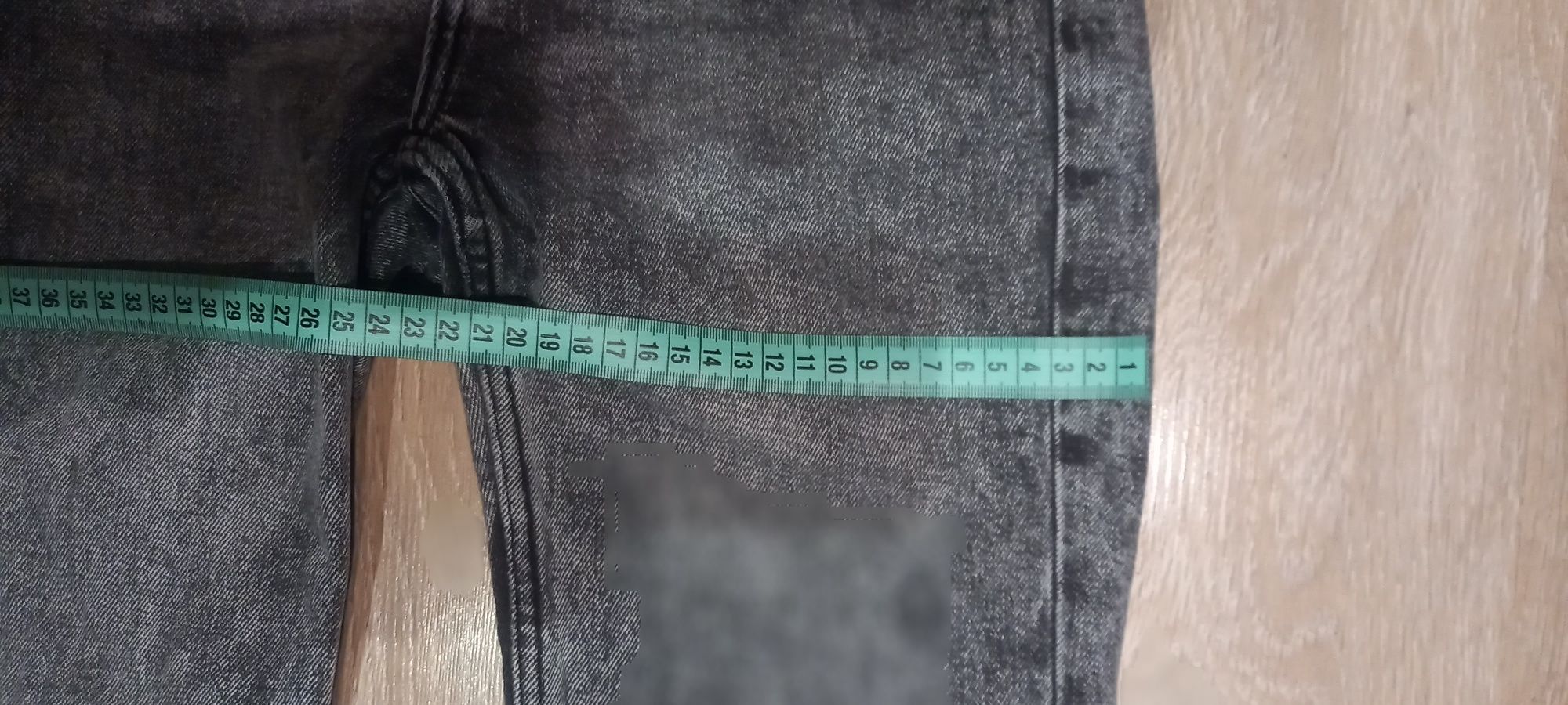 Spodnie xs 34 jeans szare