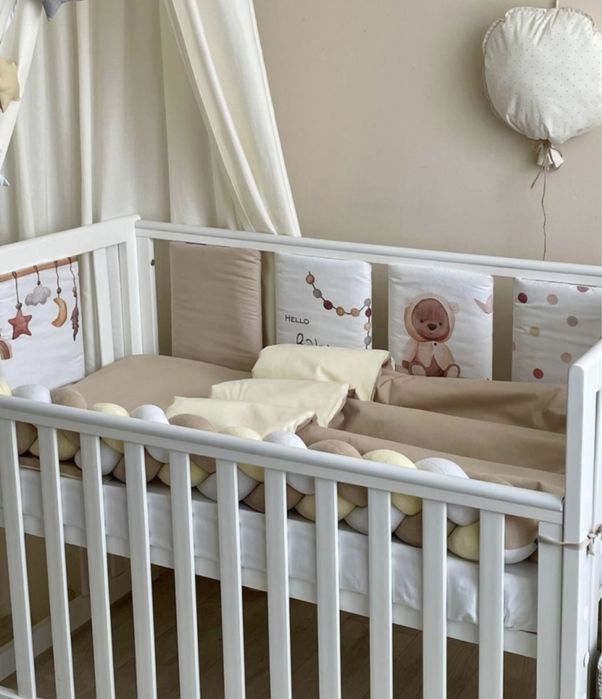 Комплект постільної білизни для новонародженого «Маленька Соня»