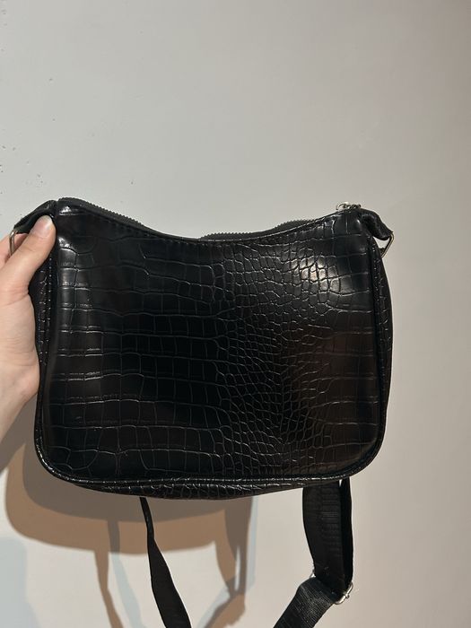 Czarna damska torebka