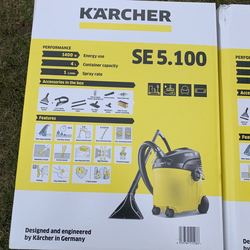 Karcher se 4001 se 5100 миючий екстрактор для хімчистки пилосос пылесо