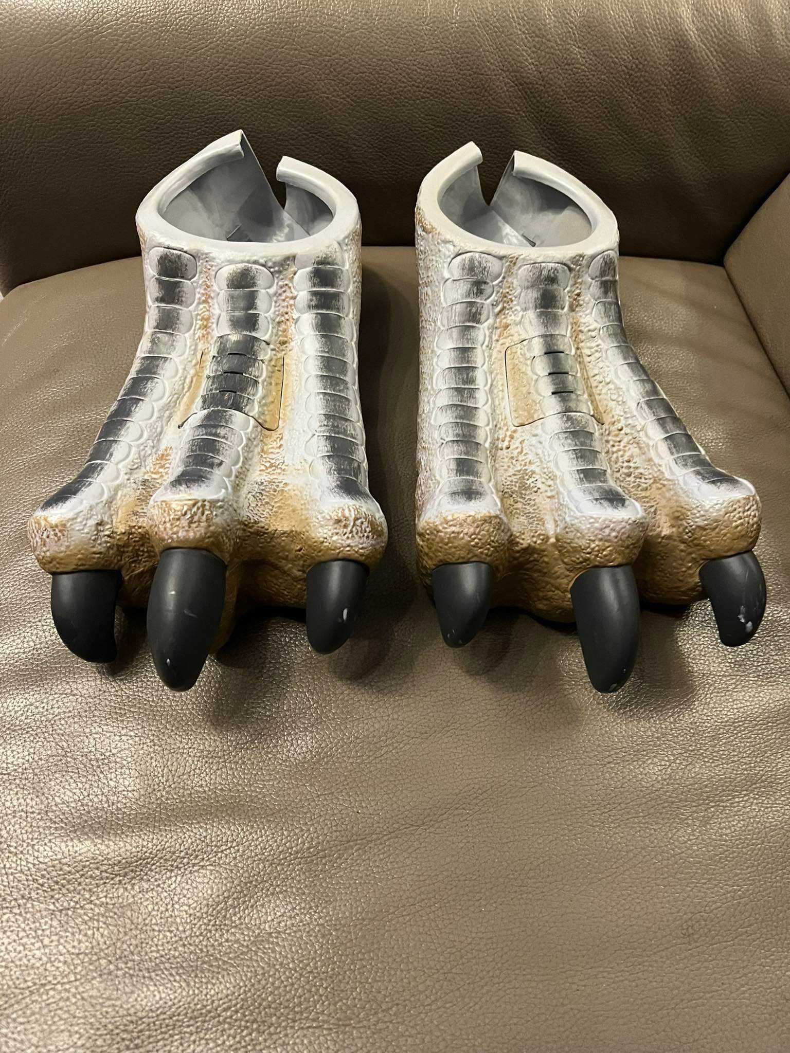 Stopy dinozaura | strój przebranie buty