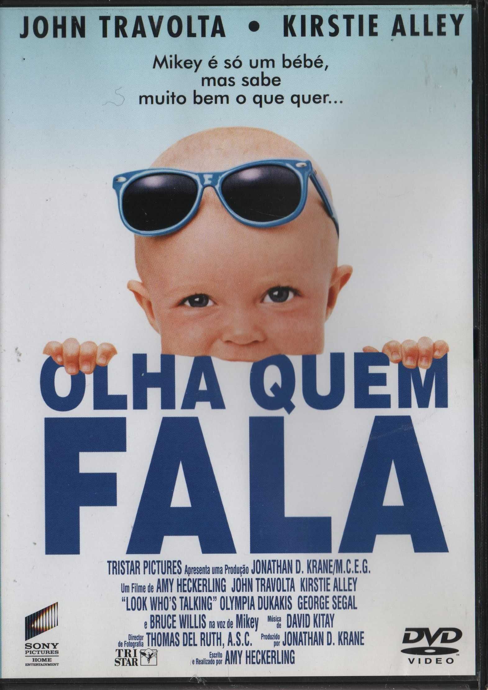 Dvd Olha Quem Fala - comédia - John Travolta/ Kirstie Alley