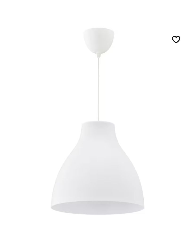 Lampa widząca biała 38cm