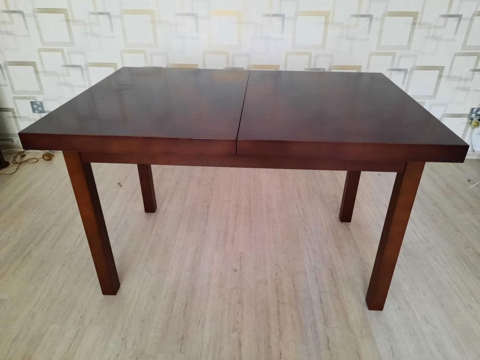 Stół drewniany rozkładany 125x85cm Paged meble