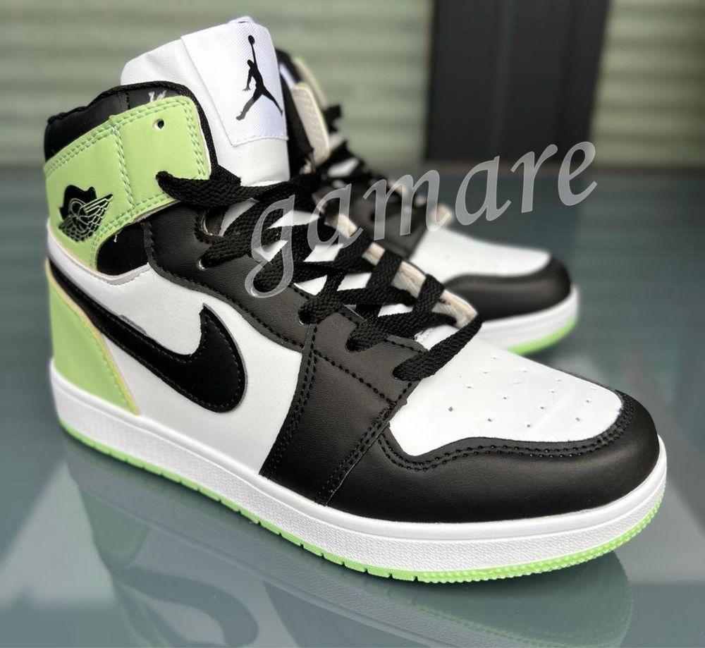 Nike Jordan 36-41 damskie sneakersy nowe czarne zielone białe