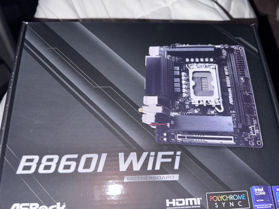 Asrock B860I WiFi Intel B860 LGA 1851 (Socket V1) mini ITX