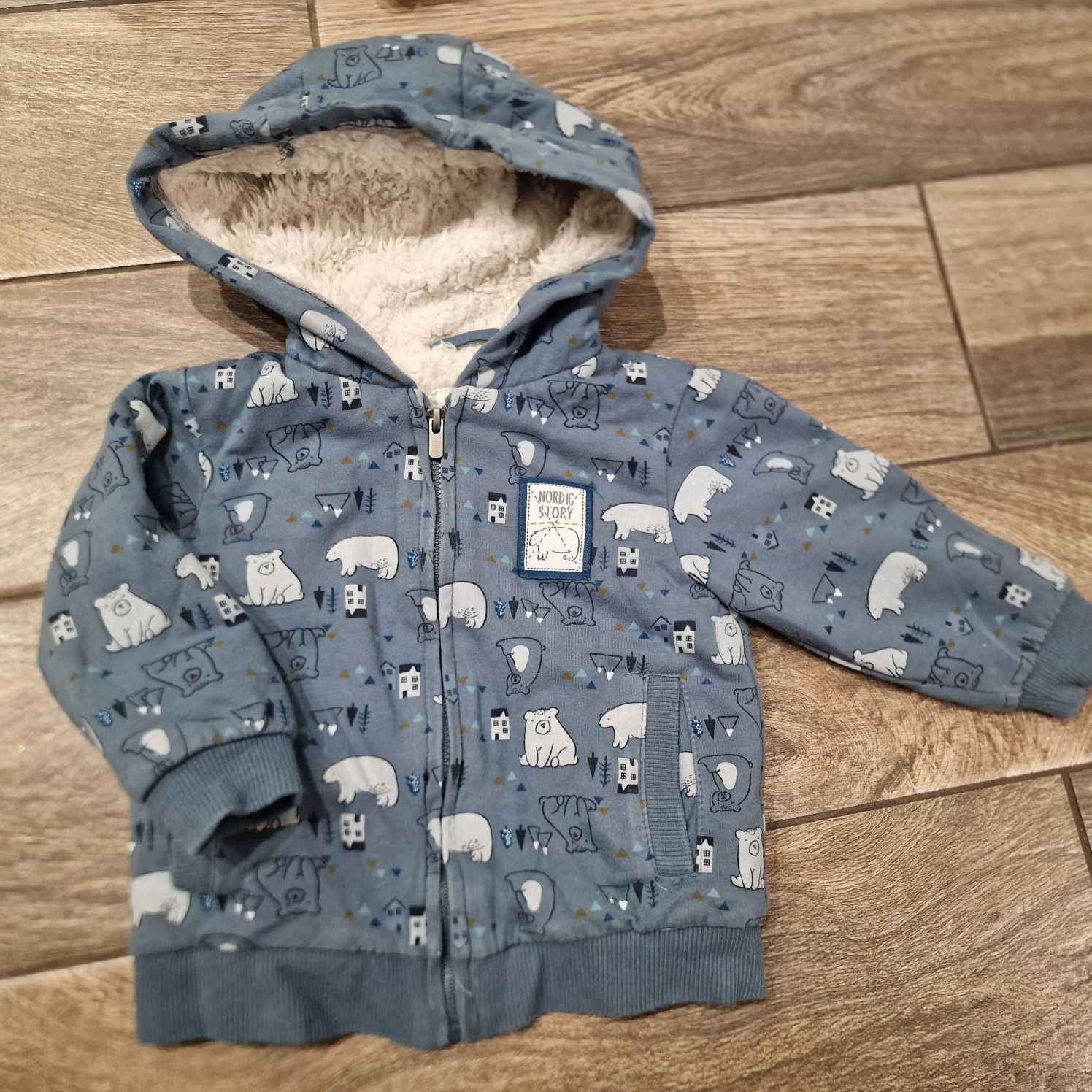 Ocieplana bluza Cool Club rozmiar 74