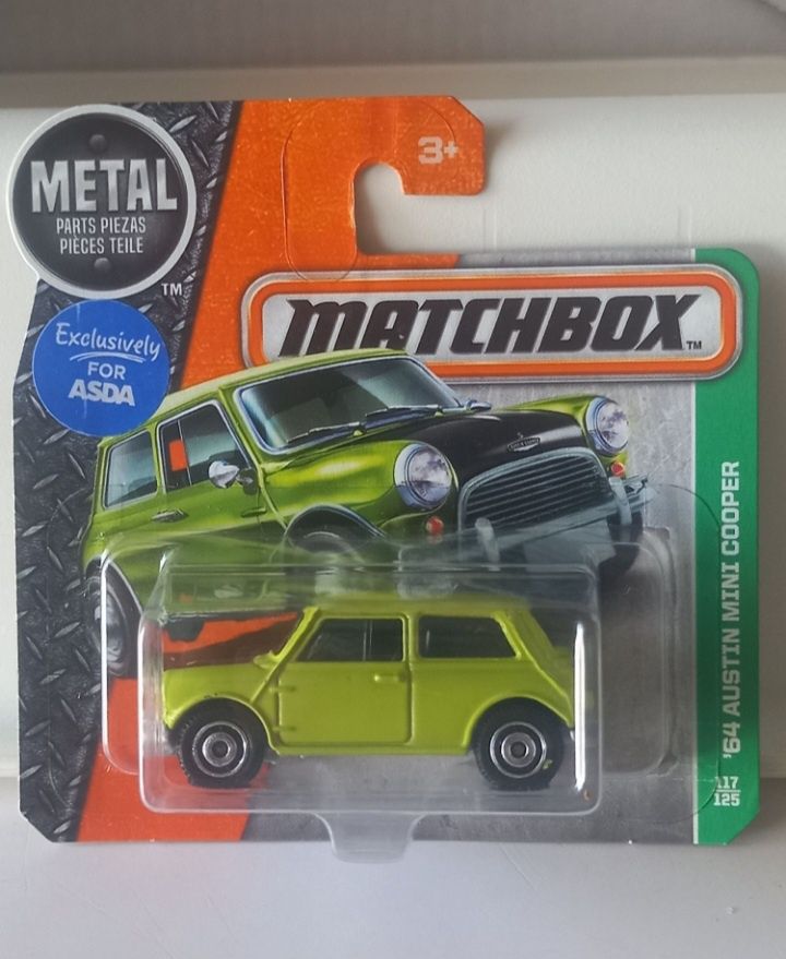64 austin mini cooper mr bean matchbox