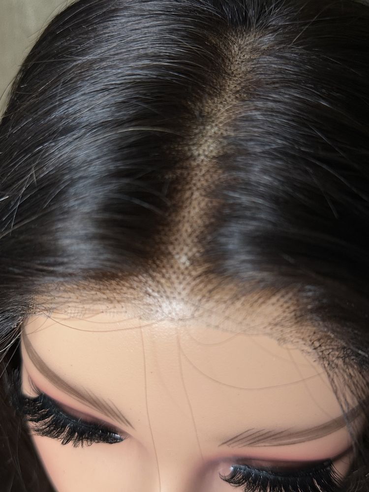 nowa naturalna peruka lace front 100% ludzki wlos na co dzien