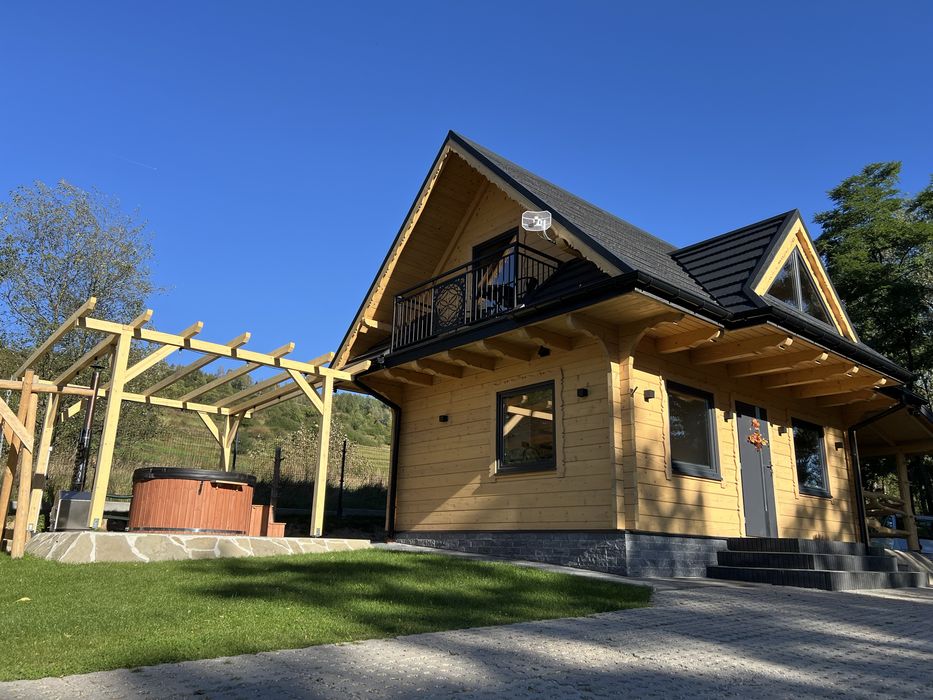 Akacjowe Zacisze komfotowe Domki Caloroczne Balia/Jacuzzi