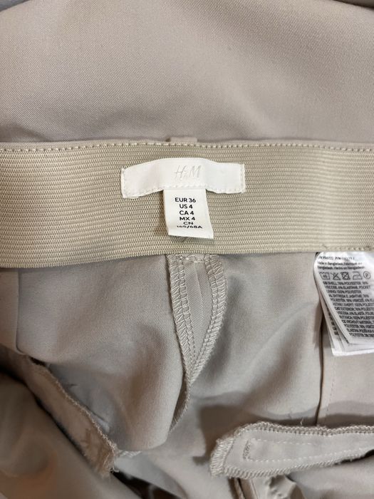 Nowy garnitur kremowy H&M rozmiar 36