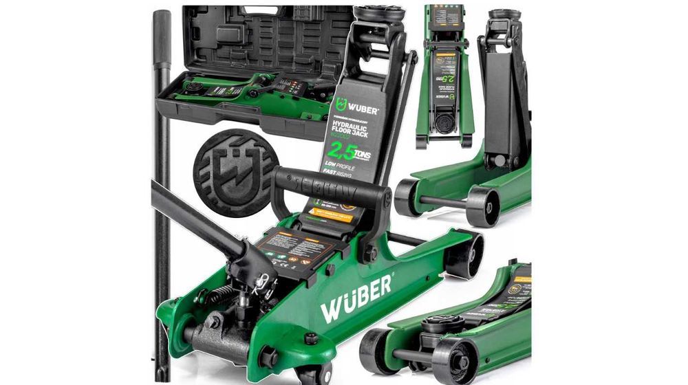 PODNOŚNIK Samochodowy Żaba Lewarek 2,5 Tony NISKOPROFILOWY 85-380 mm