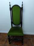 Vendo pack de 8 cadeiras verde Vintage