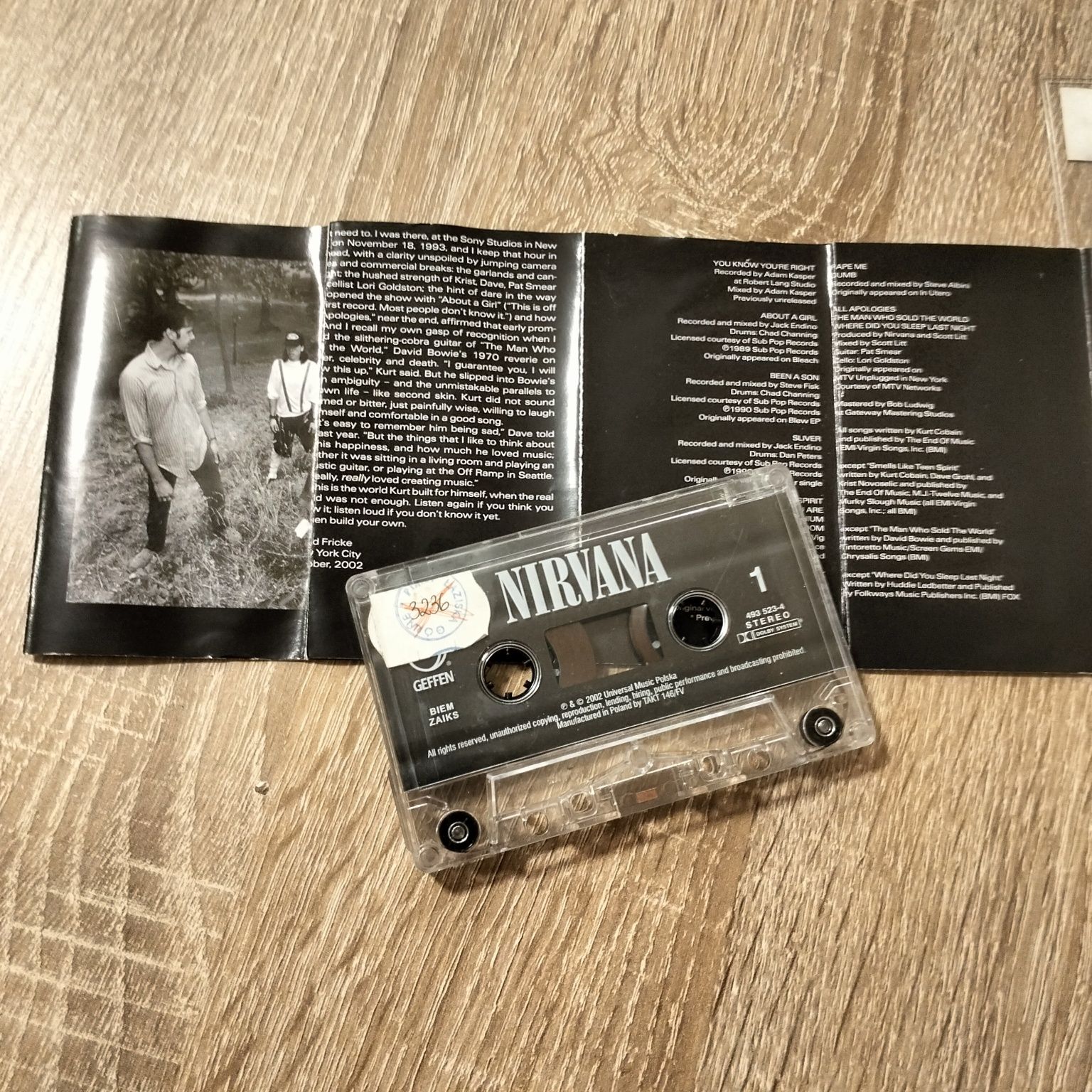 Kaseta magnetofonowa Nirvana