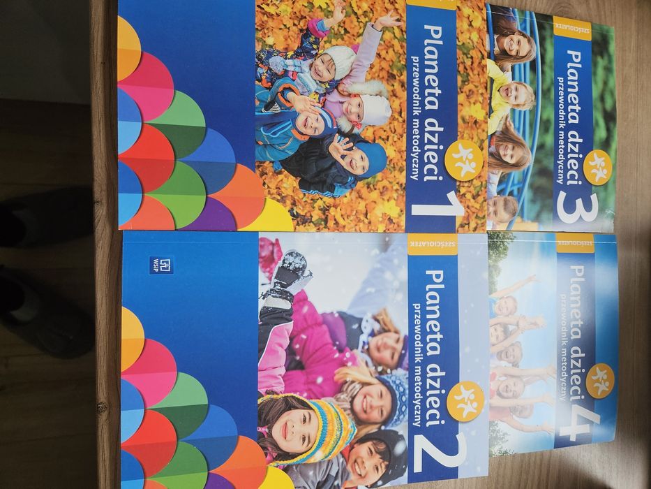Nowe przewodniki metodyczne planeta dzieci 6-latka 4 części