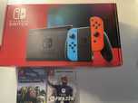 Nintendo switch praktycznie nowy+2 gry