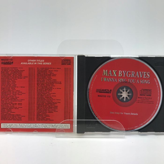 cd - max bygraves - i wanna sing you a song