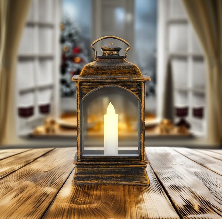 Hit!! Cenowy Latarenka Ruchomy Płomień LED