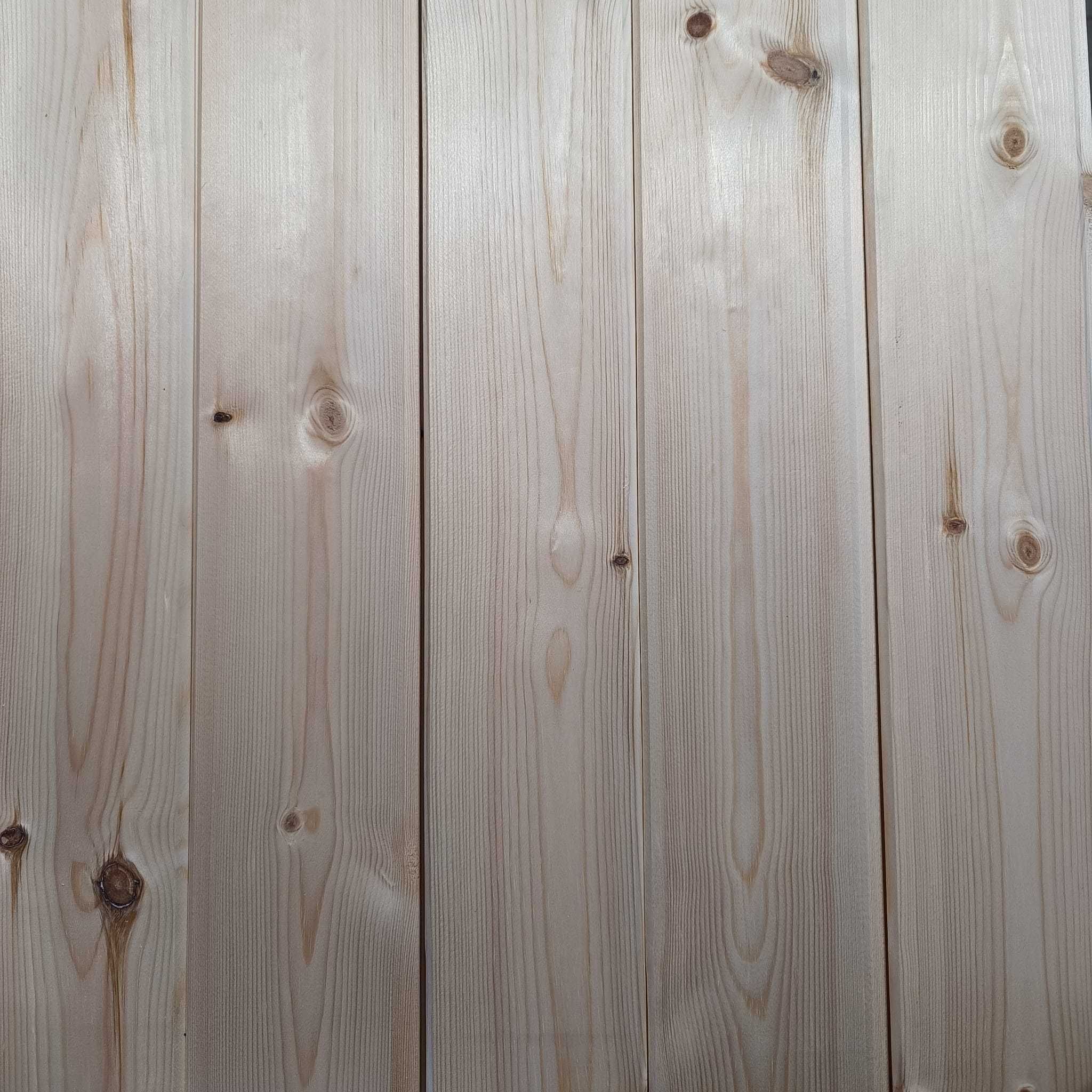 Deska świerkowa podbitka, nadbitka, pióro-wpust 2400x120x12mm