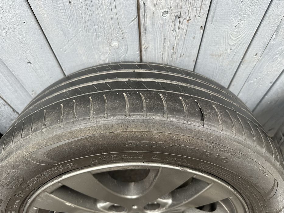 Диски R16 BMW 5*120 + резина Michelin