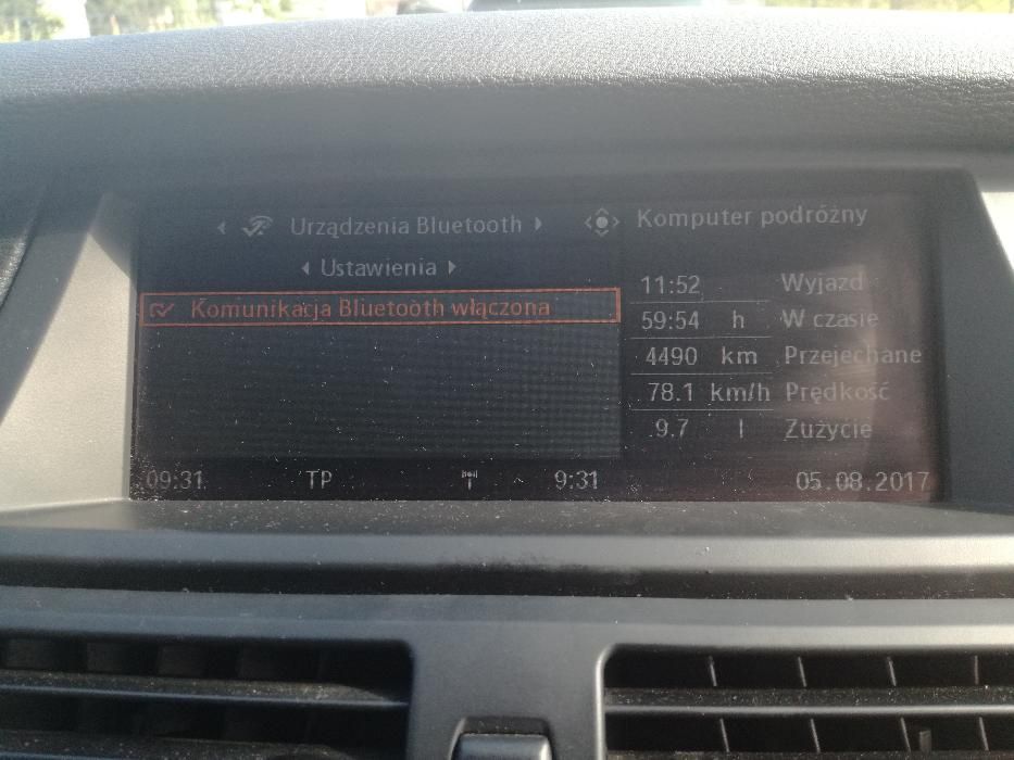 Montaż modułu Bluetooth Mulf Nawigacja BMW polskie menu naprawa DOJAZD