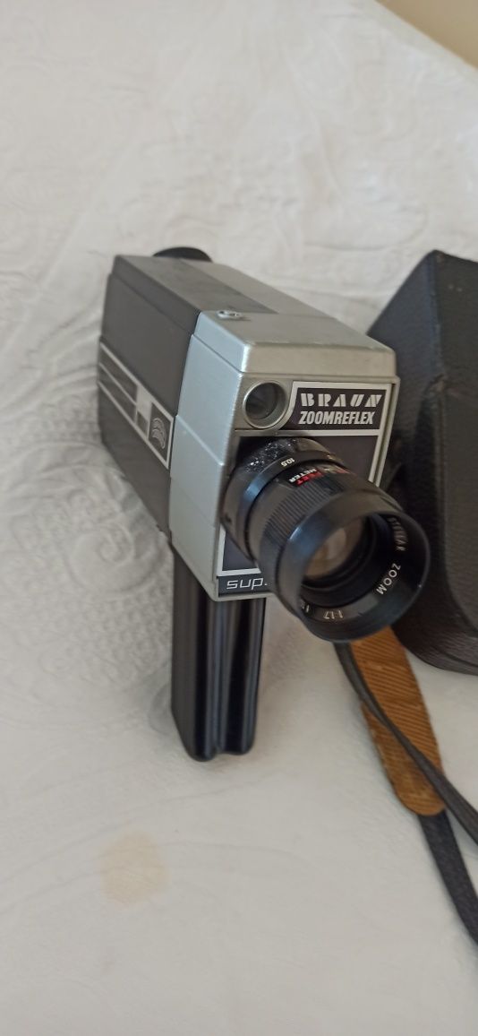 Máquina filmar Braun super 8