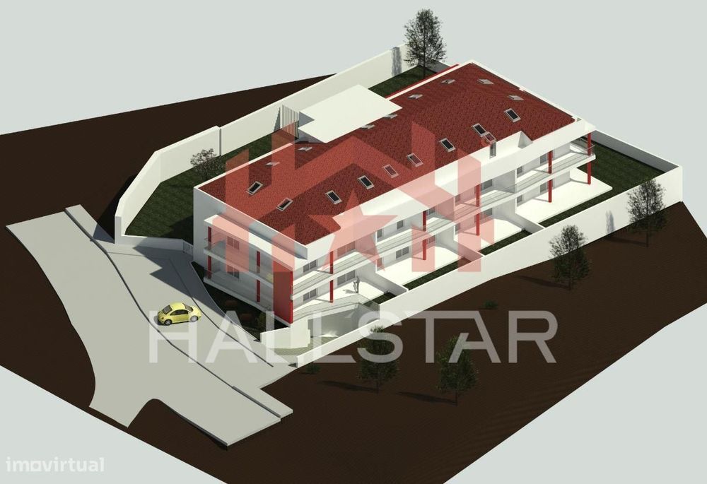 Terreno com Projeto / Área Total de 1.510m2 / 7 Fogos / Tipologia T0 a