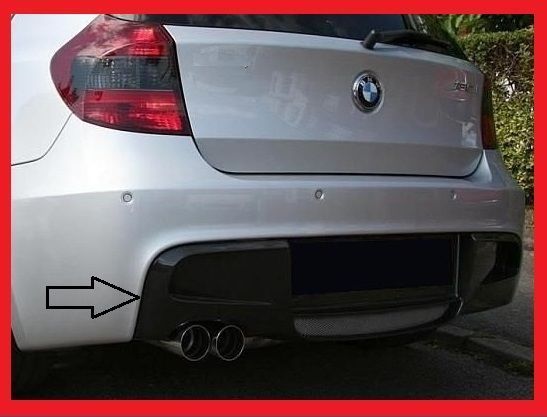 Aleron/Aileron BMW E81/E87 (SERIE 1) 3/5 PORTAS + Difusor M Perfomance