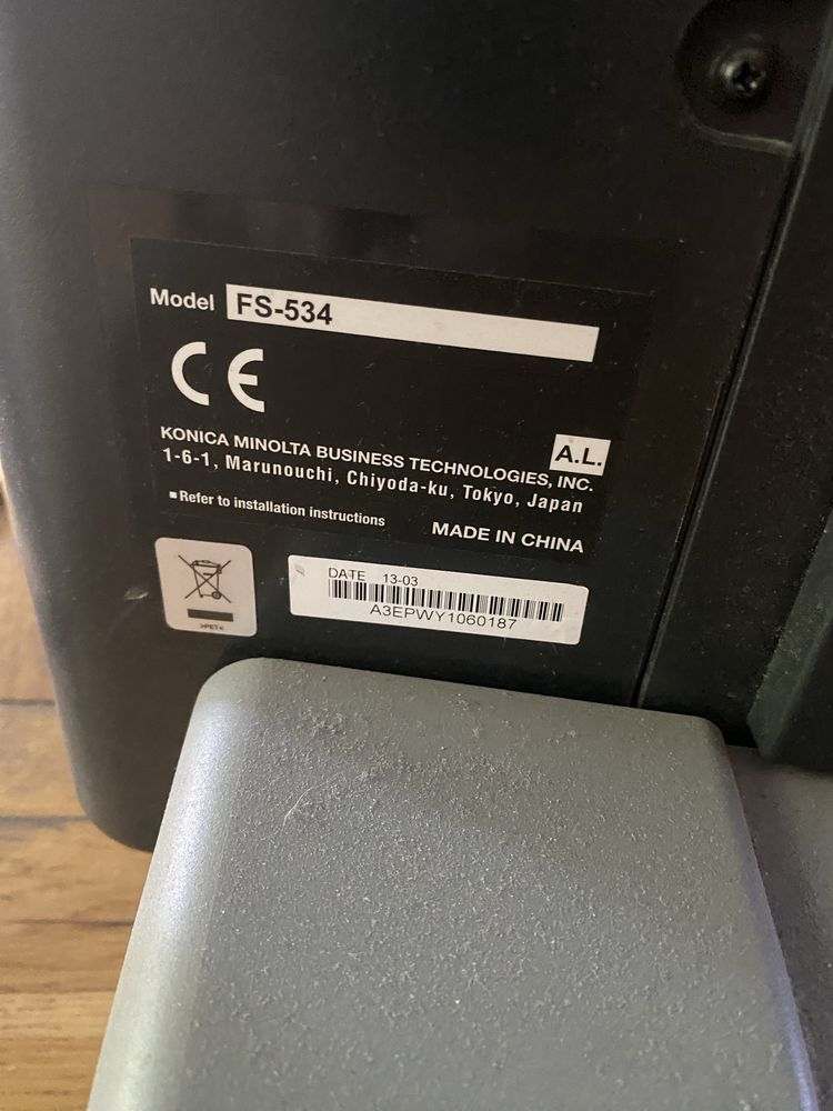 Sorter kserokopiarki drukarka Konica Minolta bizhub 364e