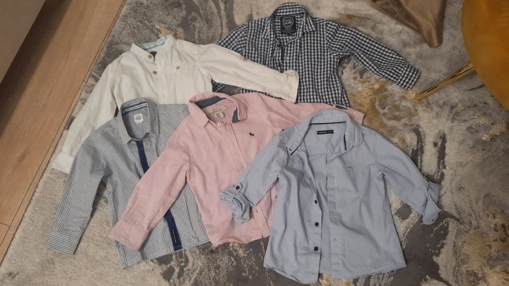 Zestaw 5 koszul hm Reserved cool club 104