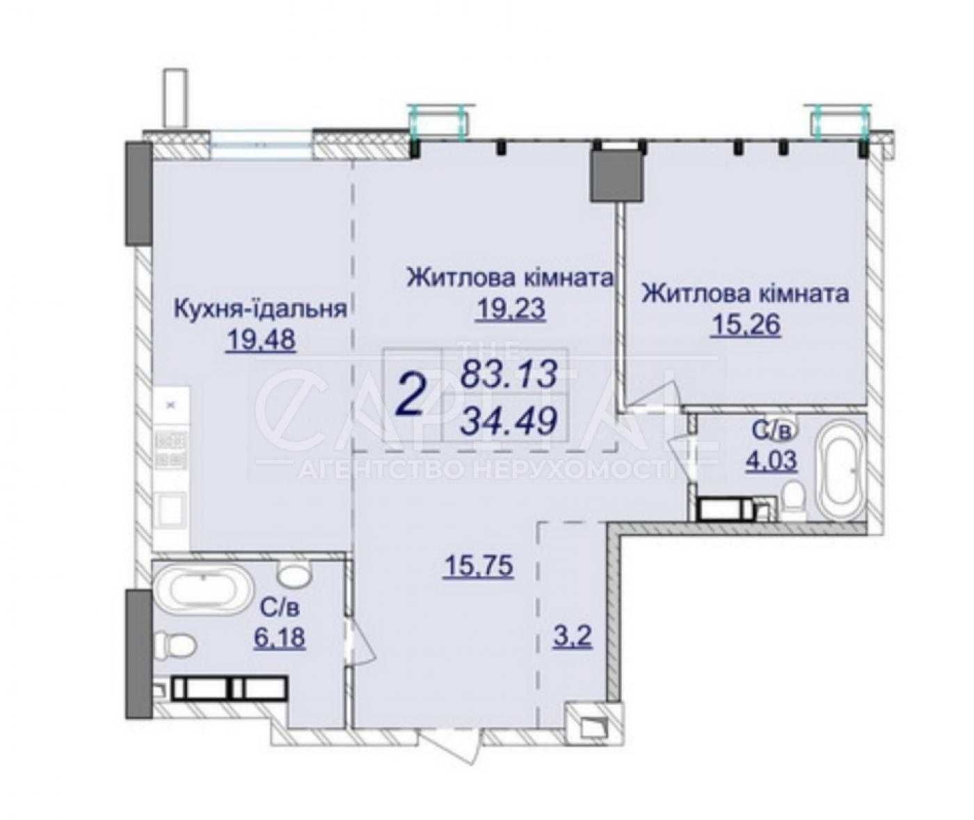 Продаж квартири в ЖК Новопечерские Липки / Печерский / 2450$ за м2 !!!