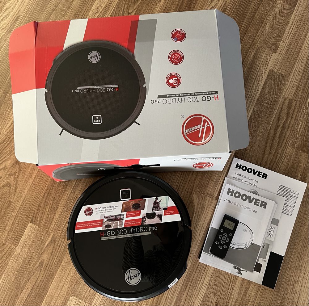 Aspirador Robot Hoover H-Go Hidro pro