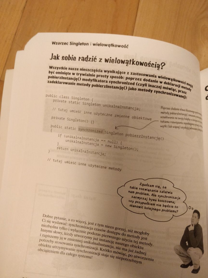 Wzorce projektowe. Rusz głową!
Eric Freeman, Bert Bates, Kathy Sierra,