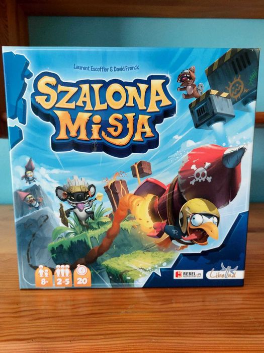 Gra planszowa "Szalona misja"