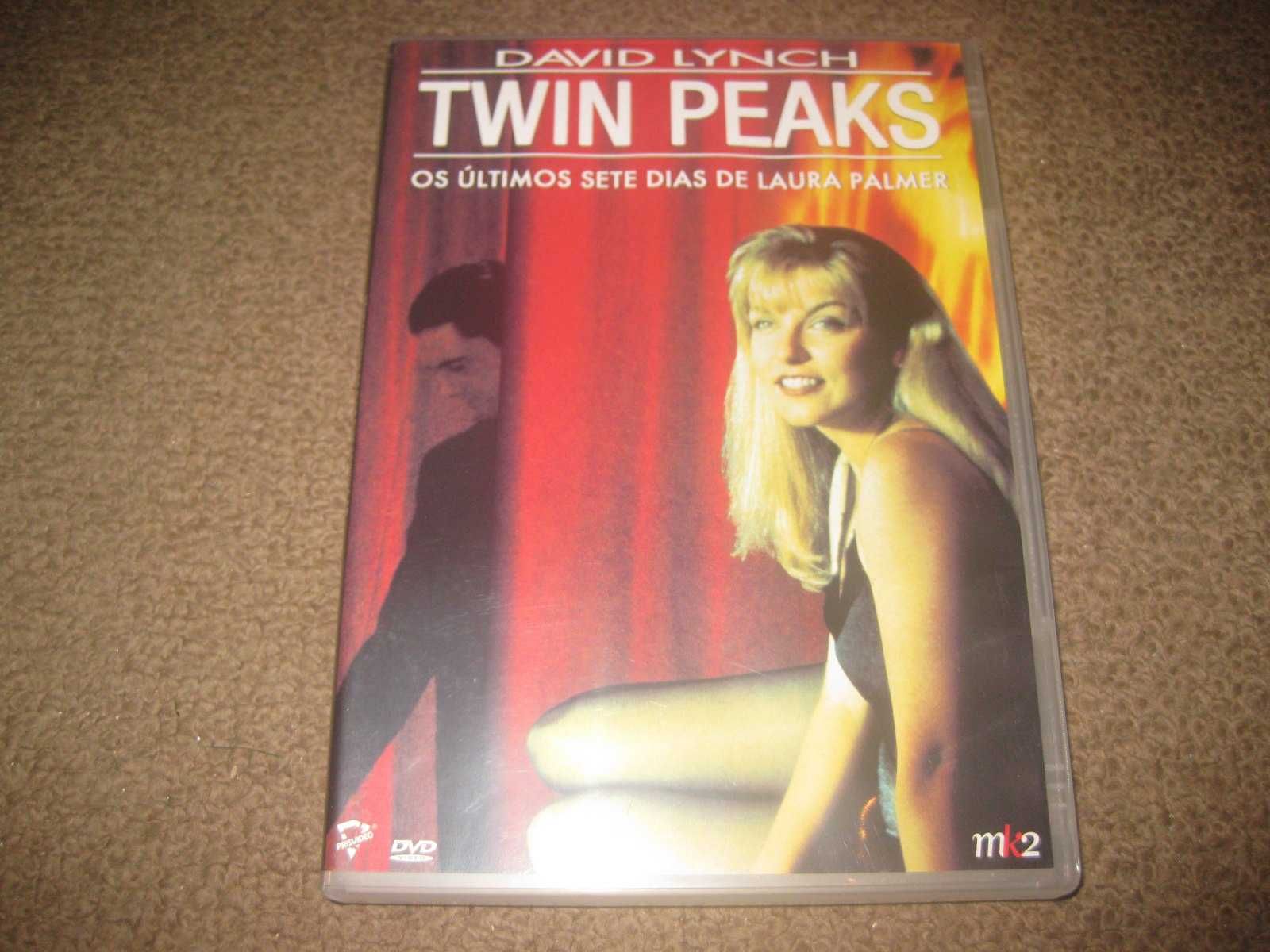 DVD "Twin Peaks: Os Últimos Sete Dias de Laura Palmer" de David Lynch