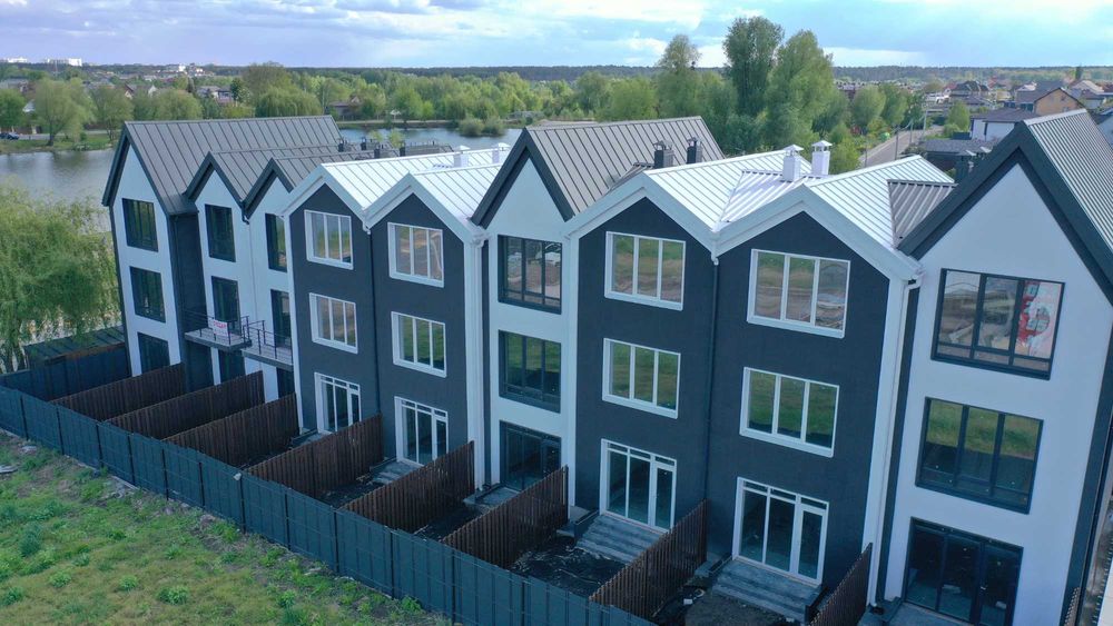 Таунхаус на березі озера 94 м2. Гостомель. Розтермінування