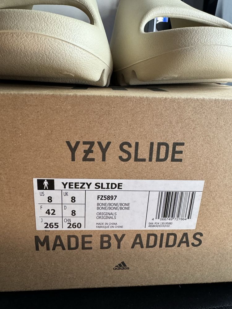 Adidas yeezy slide bone 42