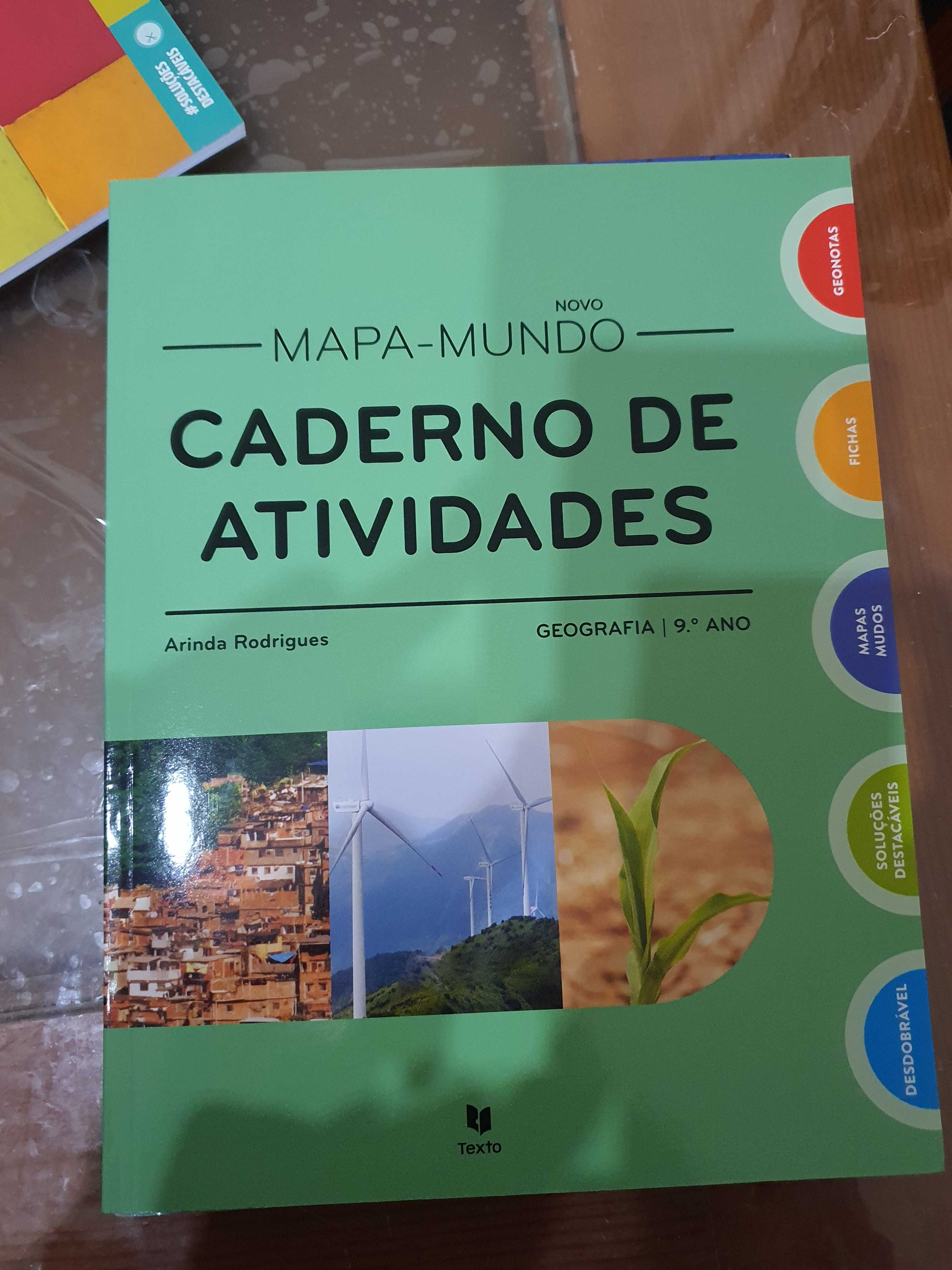 Caderno actividades de Geografia 9°ano