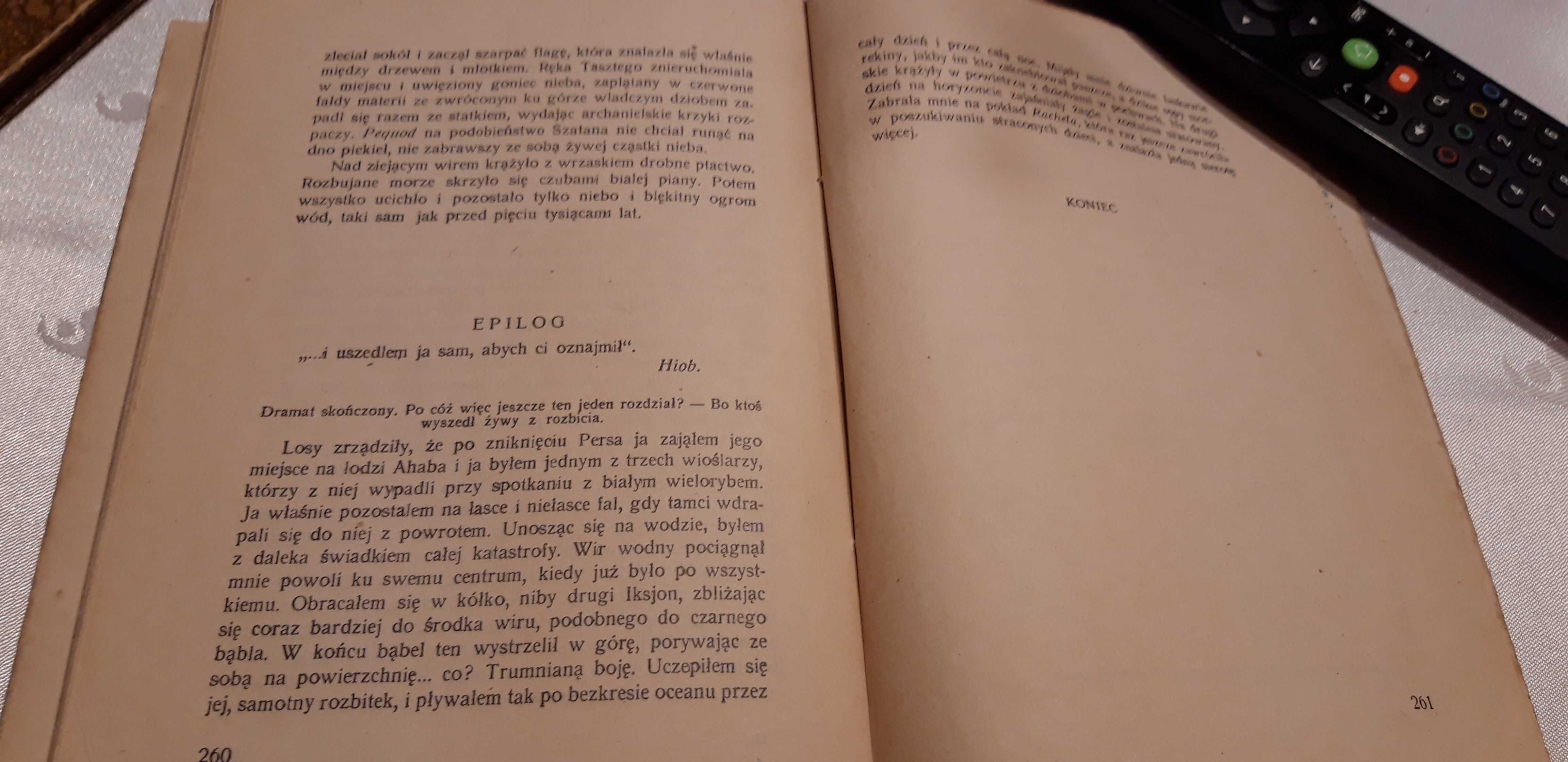 Bestia  Morska (Moby Dick)-H. Melville- Wyd.Kuthana1948,bdb stan